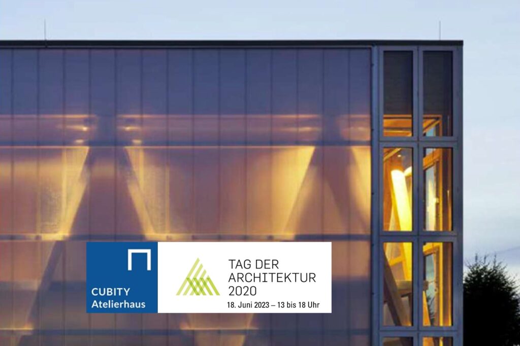 In einem Radiobeitrag des WDR 3 gibt es bereits vor dem Tag der Architektur 2023 erste Einblicke in das Konzept des CUBITY Atelierhauses.