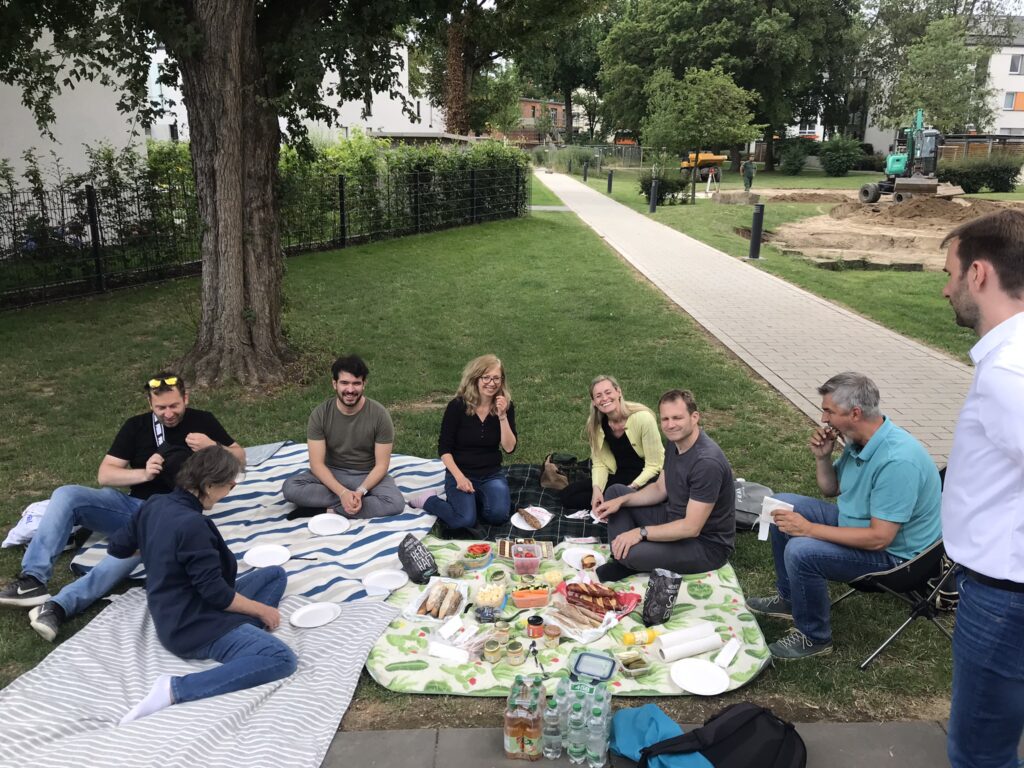 Exkursion von Schmale Architekten mit Picknick