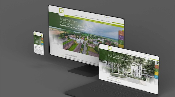 Neue Website präsentiert das Projekt „Stadtquartier Dormagen-Horrem“  